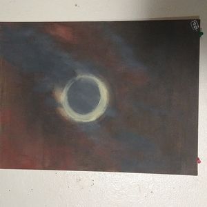 My son art eclipse.